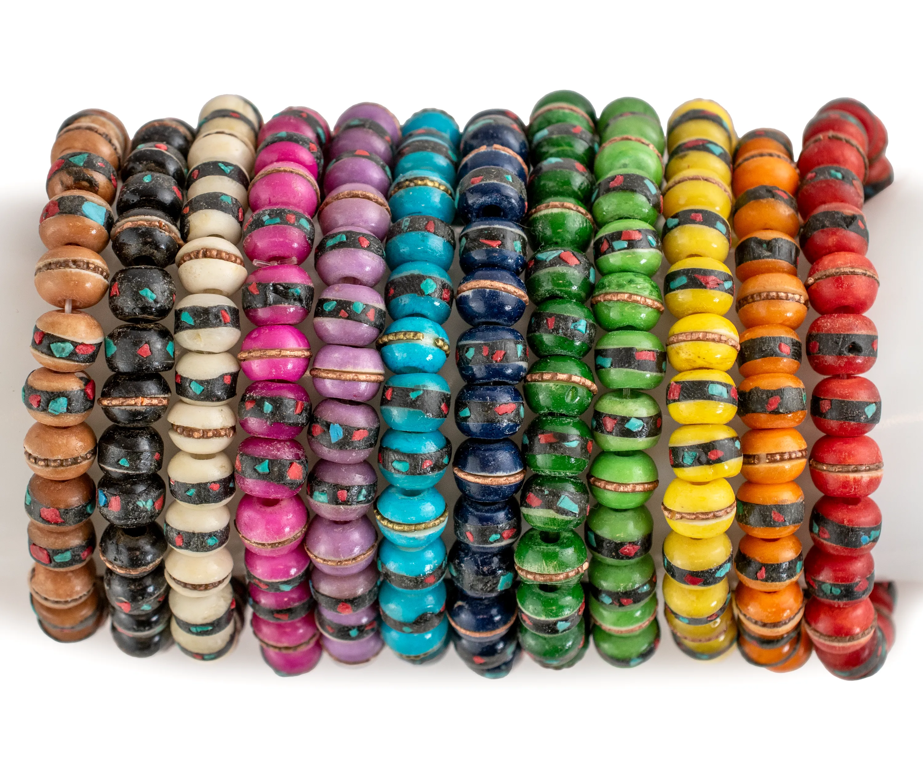 12 Set Bundle: Mala Stretch Bracelets