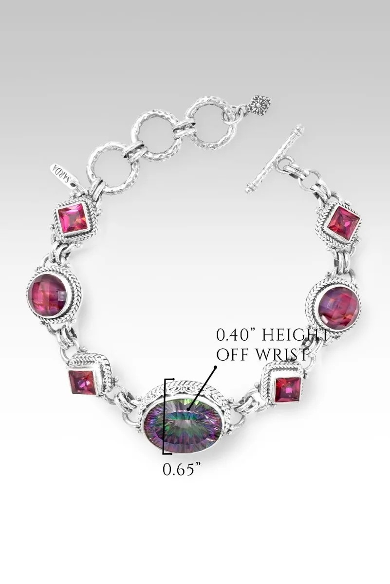 Abide in Me Bracelet™ in Odyssey Green™ Mystic Quartz