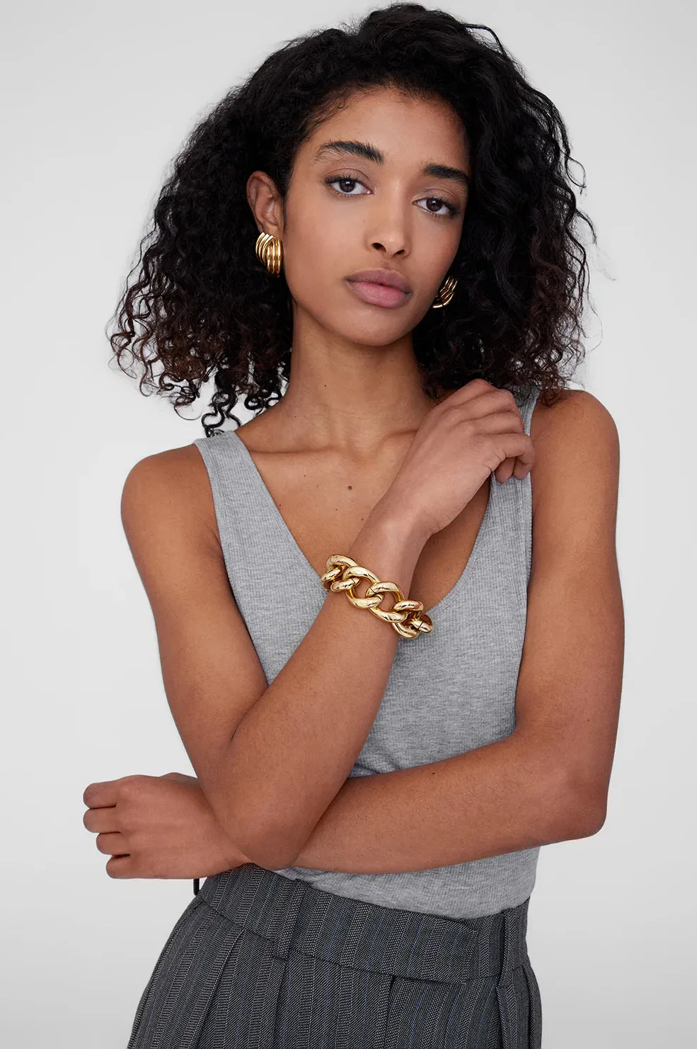 Anine Bing Chunky Chain Bracelet