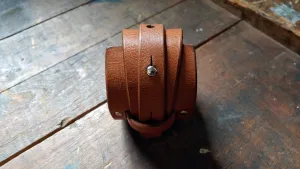 Averey WIDE Wrist Wrap Leather Cuff Bracelet- SS1082-W