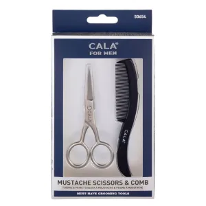 Cala Cala For Men: Mustache Scissors & Comb