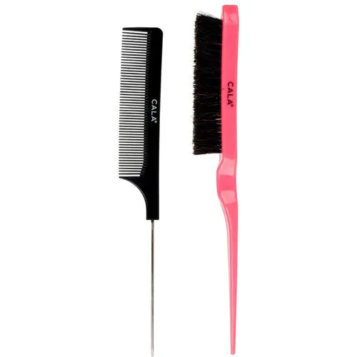 Cala Teasing Brush & Pintail Comb (2Pcs)