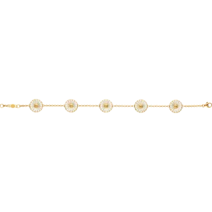 Daisy Bracelet - Gold/White - 3530912