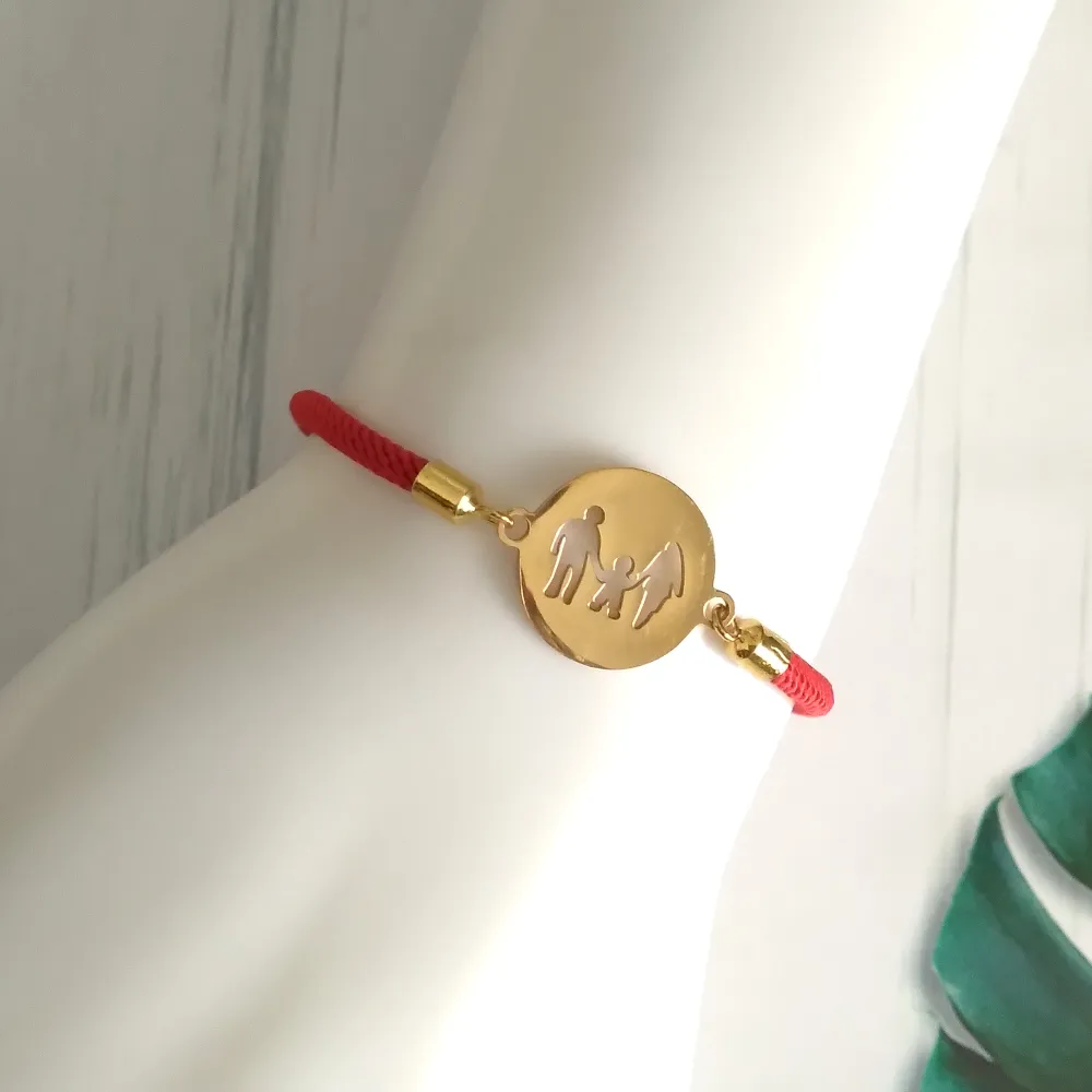Dani Family Corded Slider Bracelet