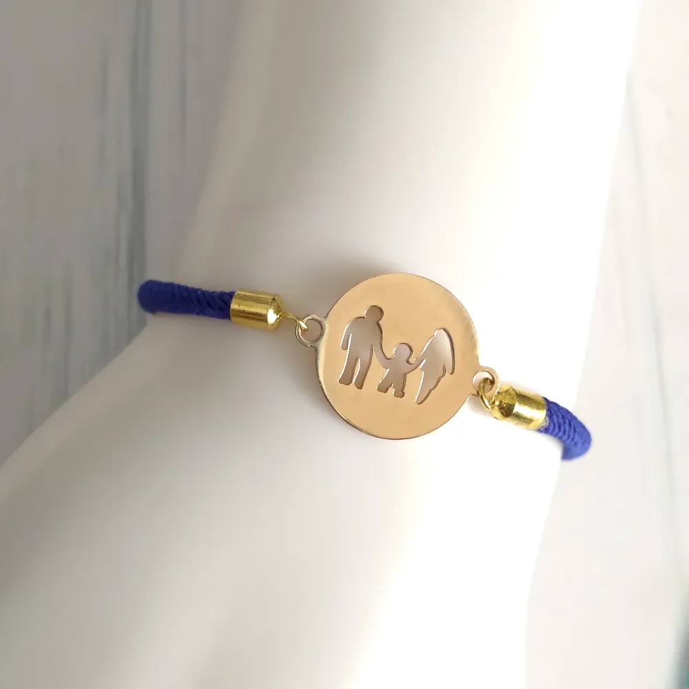 Dani Family Corded Slider Bracelet