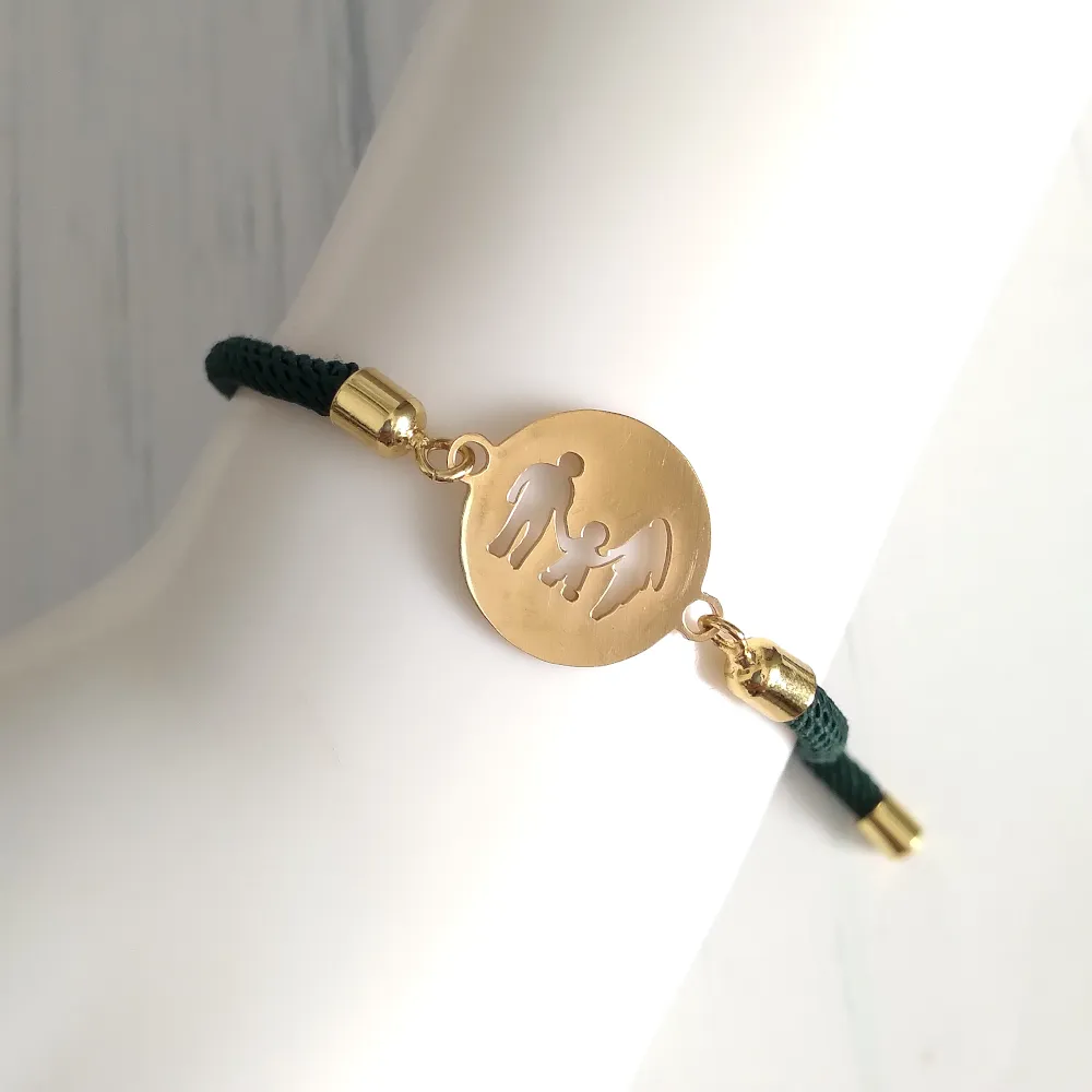 Dani Family Corded Slider Bracelet
