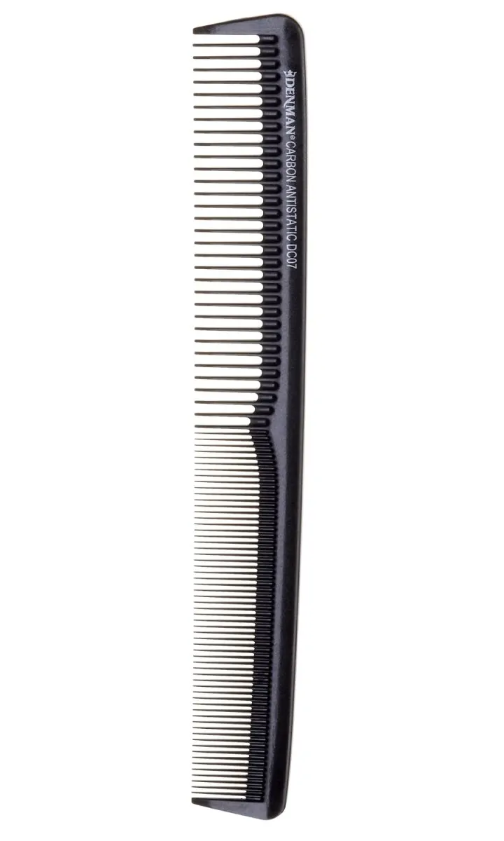 Denman Carbon DC07 Small Setting Comb 176mm