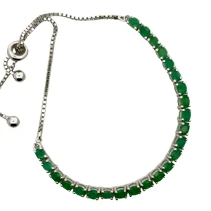 Emerald Tennis Bracelet