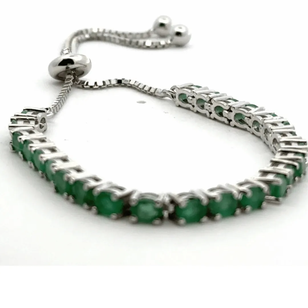 Emerald Tennis Bracelet