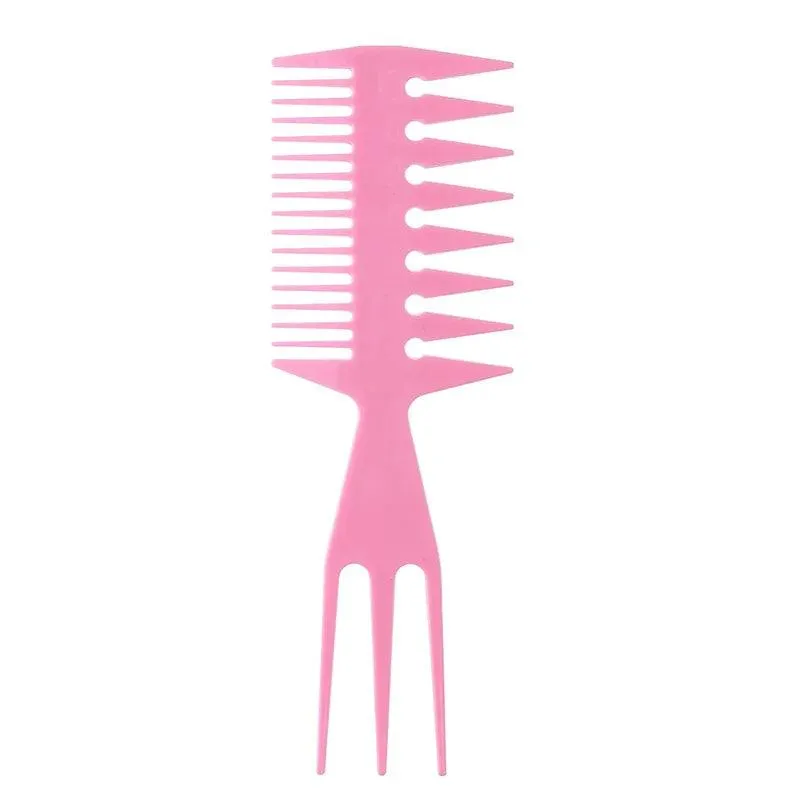 Fish Bone Hair Comb: Professional Barber Tool for Men