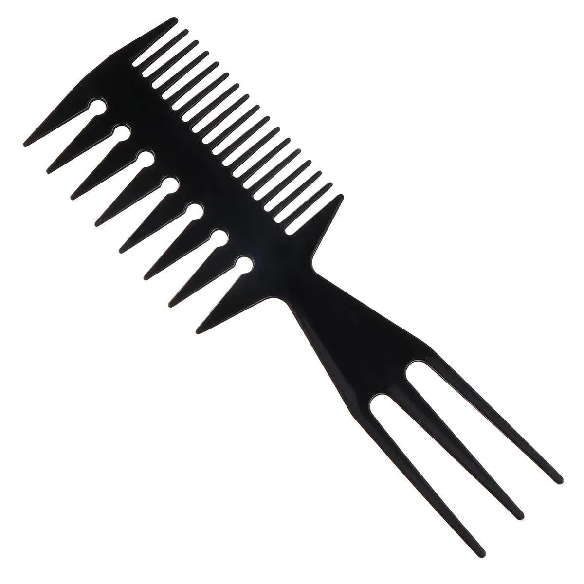 Fish Bone Hair Comb: Professional Barber Tool for Men
