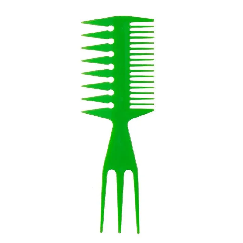 Fish Bone Hair Comb: Professional Barber Tool for Men