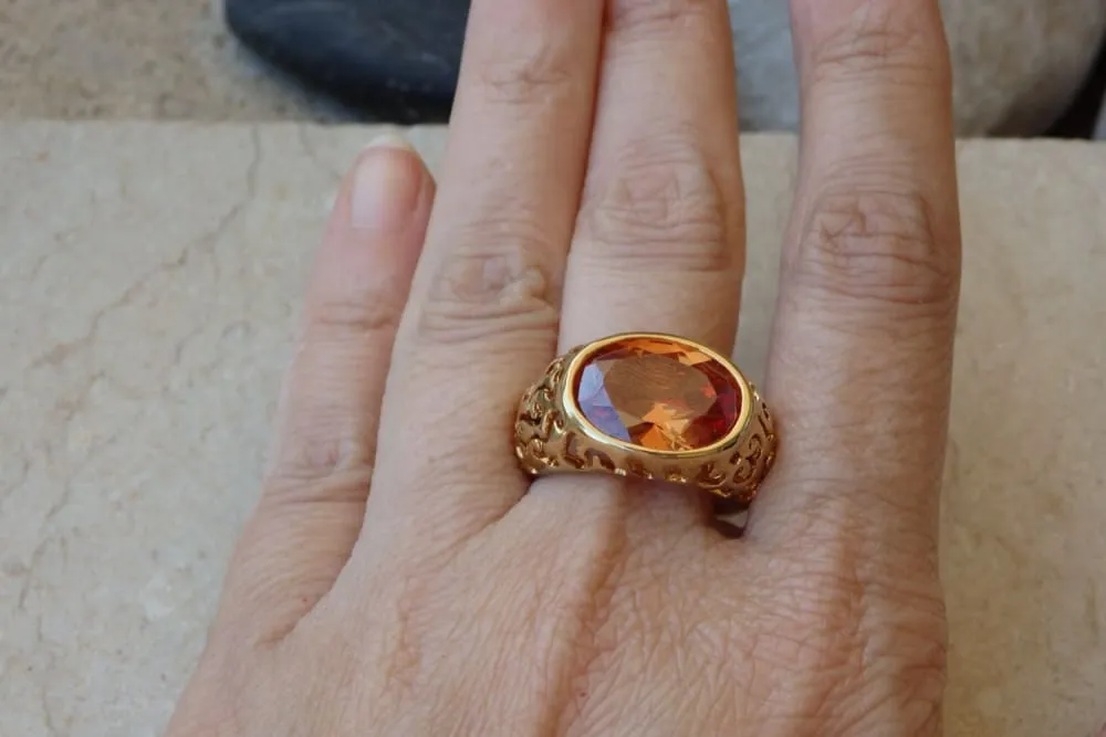 Gold filled Rebeka Ring