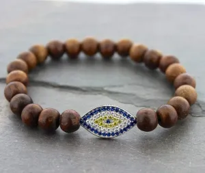 Hand Made Evil Eye Mala Bracelet