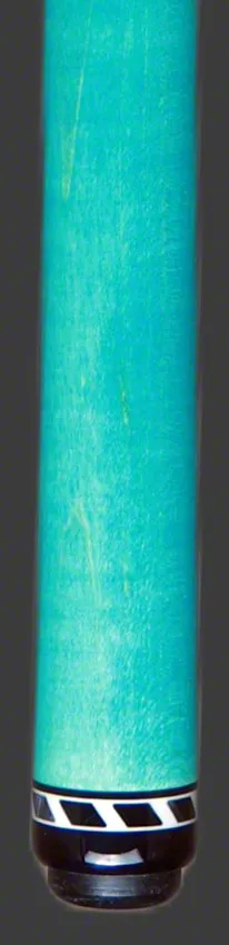 Jacoby BlaCkOut Turqouise No Wrap Break/Jump Cue - JACBKOUTTQ