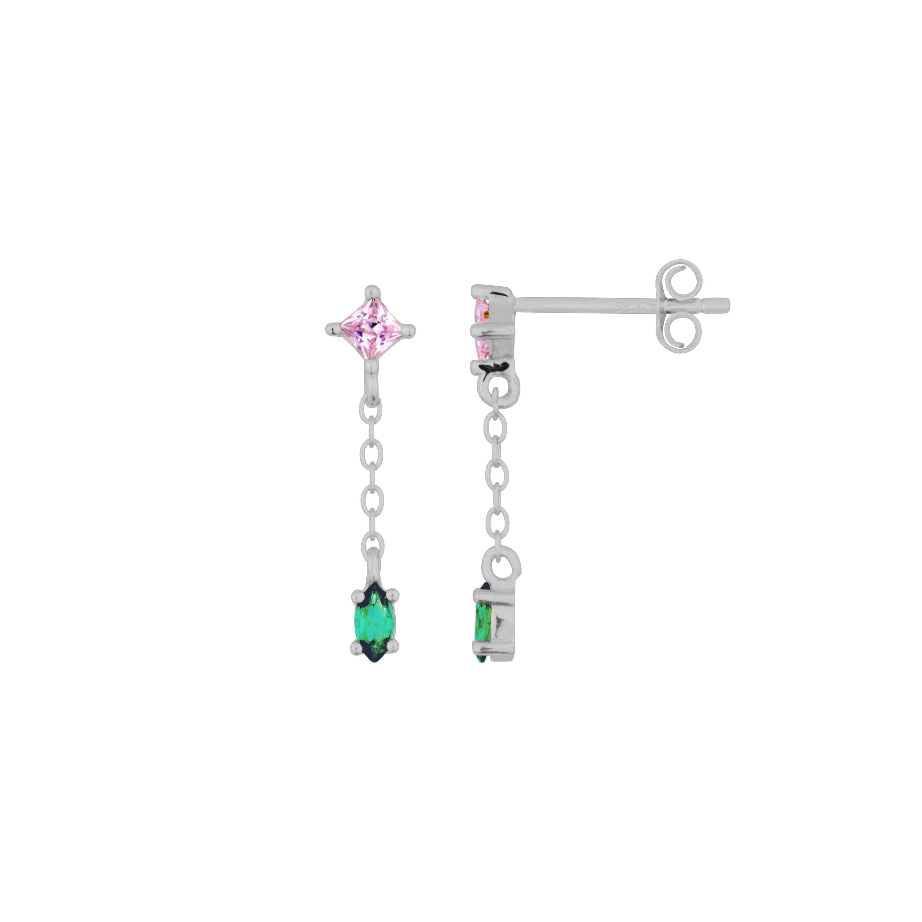 LOREN STUDS SILVER