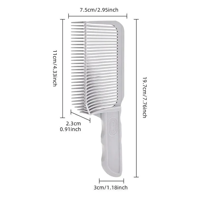 Master Barber Fader Comb: Professional Heat-Resistant Hair Tool