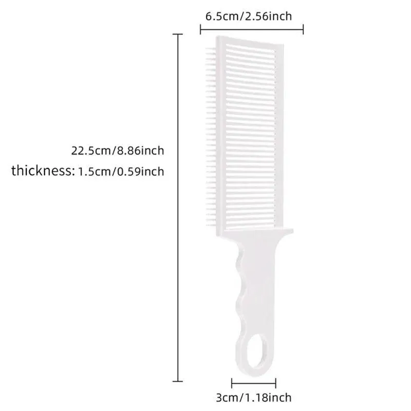 Master Barber Fader Comb: Professional Heat-Resistant Hair Tool
