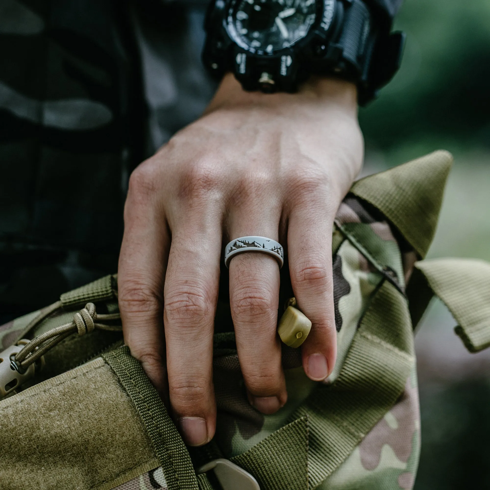 Men's Printed Prime 5 - Silicone Ring