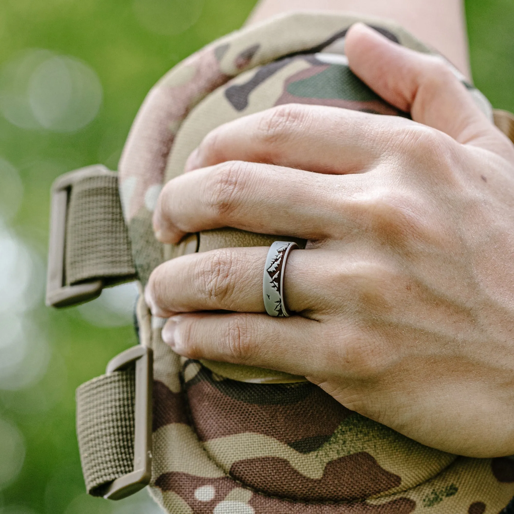 Men's Printed Prime 5 - Silicone Ring