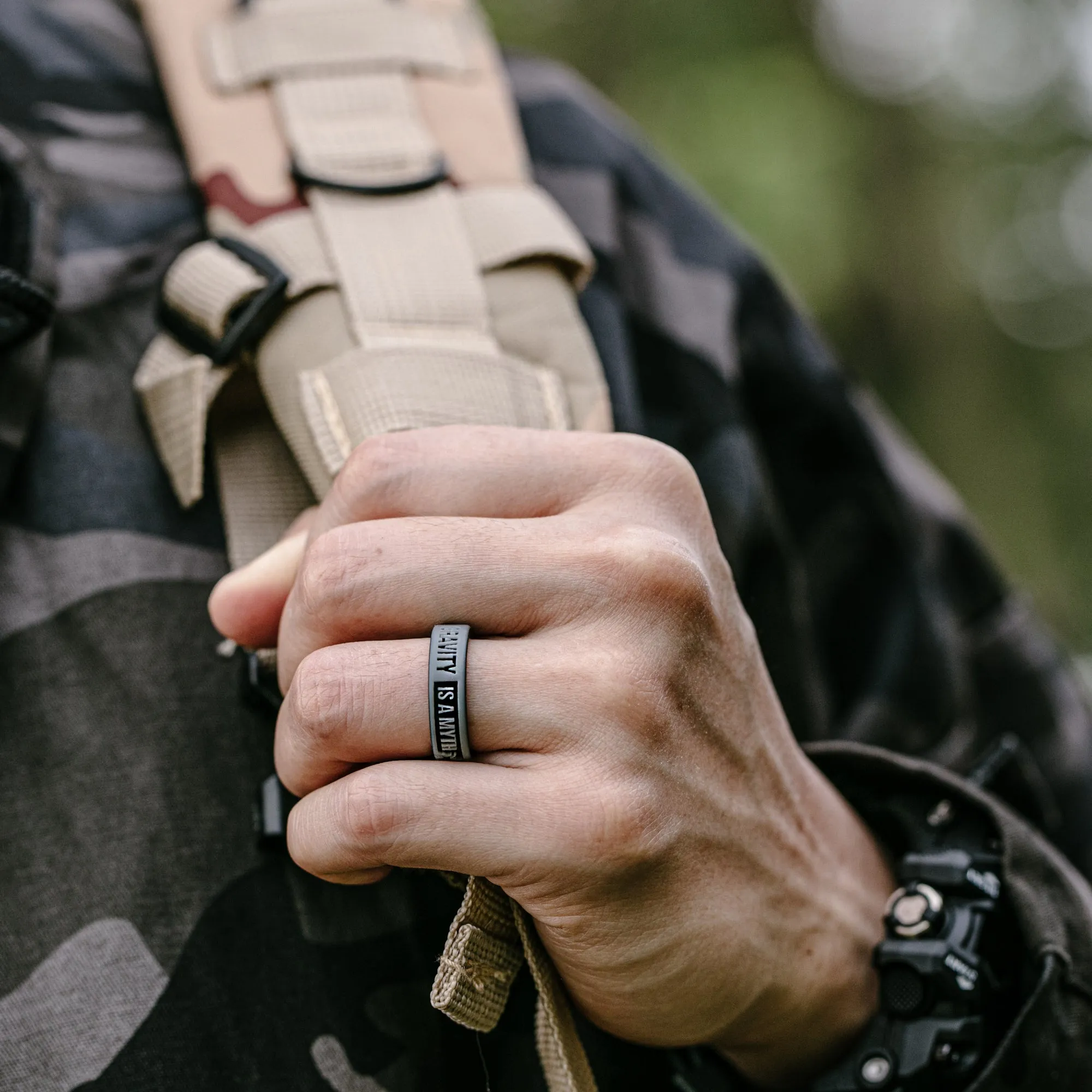 Men's Printed Prime 6 - Silicone Ring