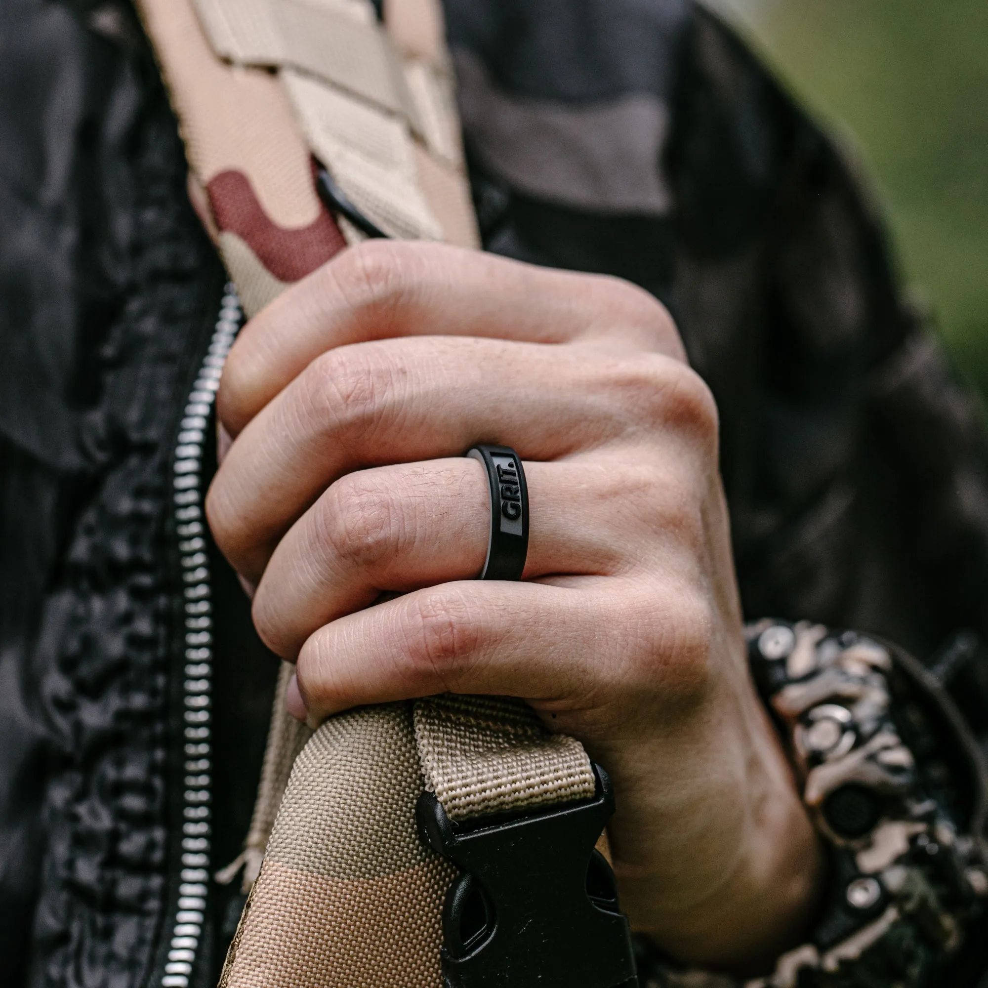 Men's Printed Prime 6 - Silicone Ring