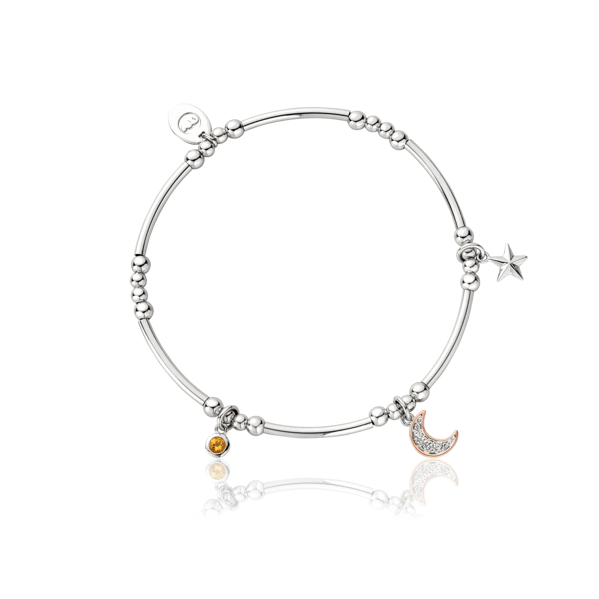Out Of This World Affinity Bead Bracelet - Silver - 3SBBR20S