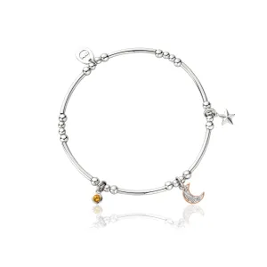 Out Of This World Affinity Bead Bracelet - Silver - 3SBBR20S
