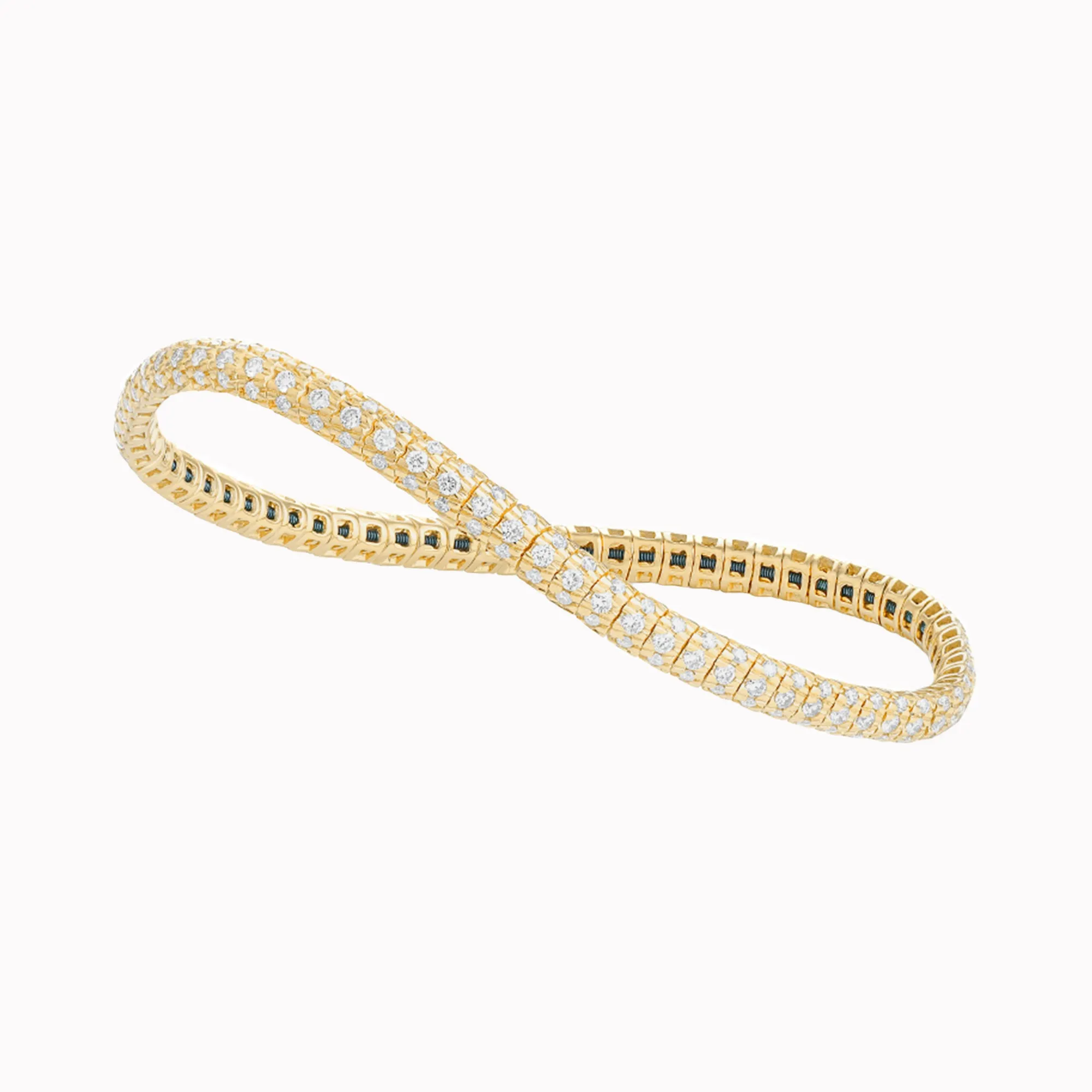 Pavé Diamond Stretch Bracelet 2ct