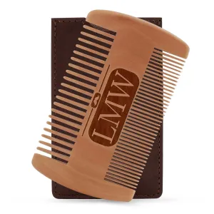 Personalized Engraved Beard Comb - Gift for Him