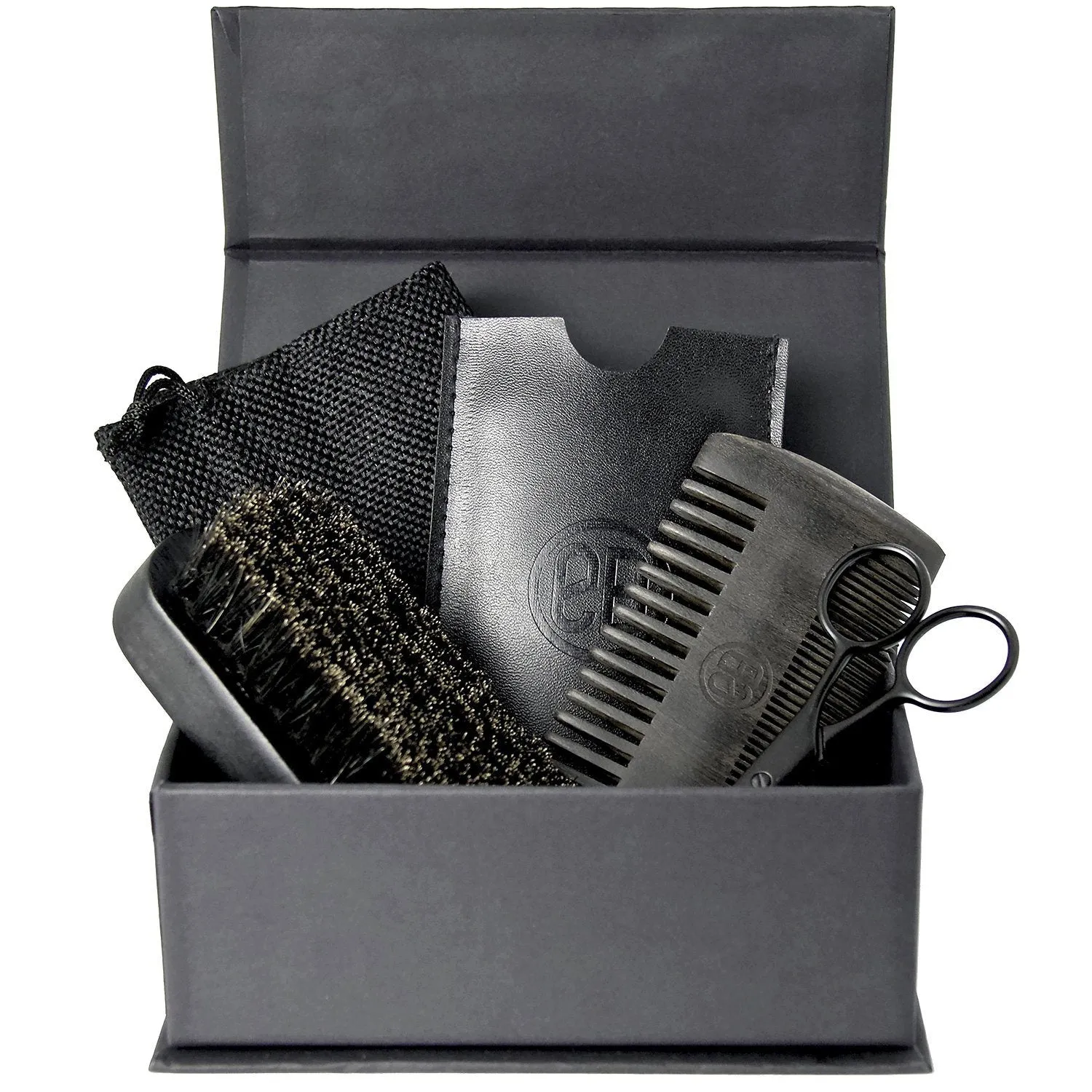 Premium Beard Comb & Brush Set for Men’s Grooming Care