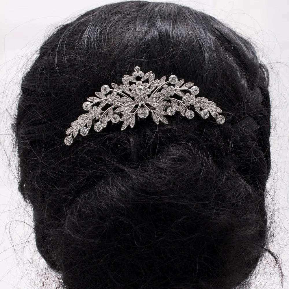 Rhinestone Crystal Wedding Bridal  Hairpins Hair Comb  FA5088