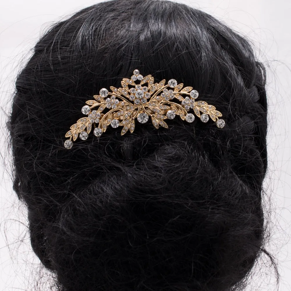 Rhinestone Crystal Wedding Bridal  Hairpins Hair Comb  FA5088