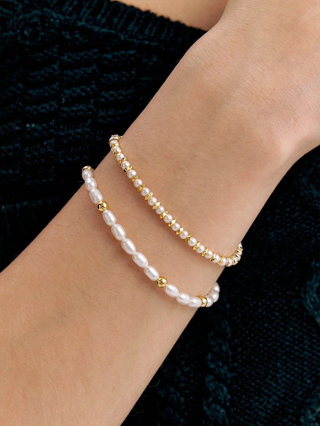 Seed Pearl Beaded Bracelet