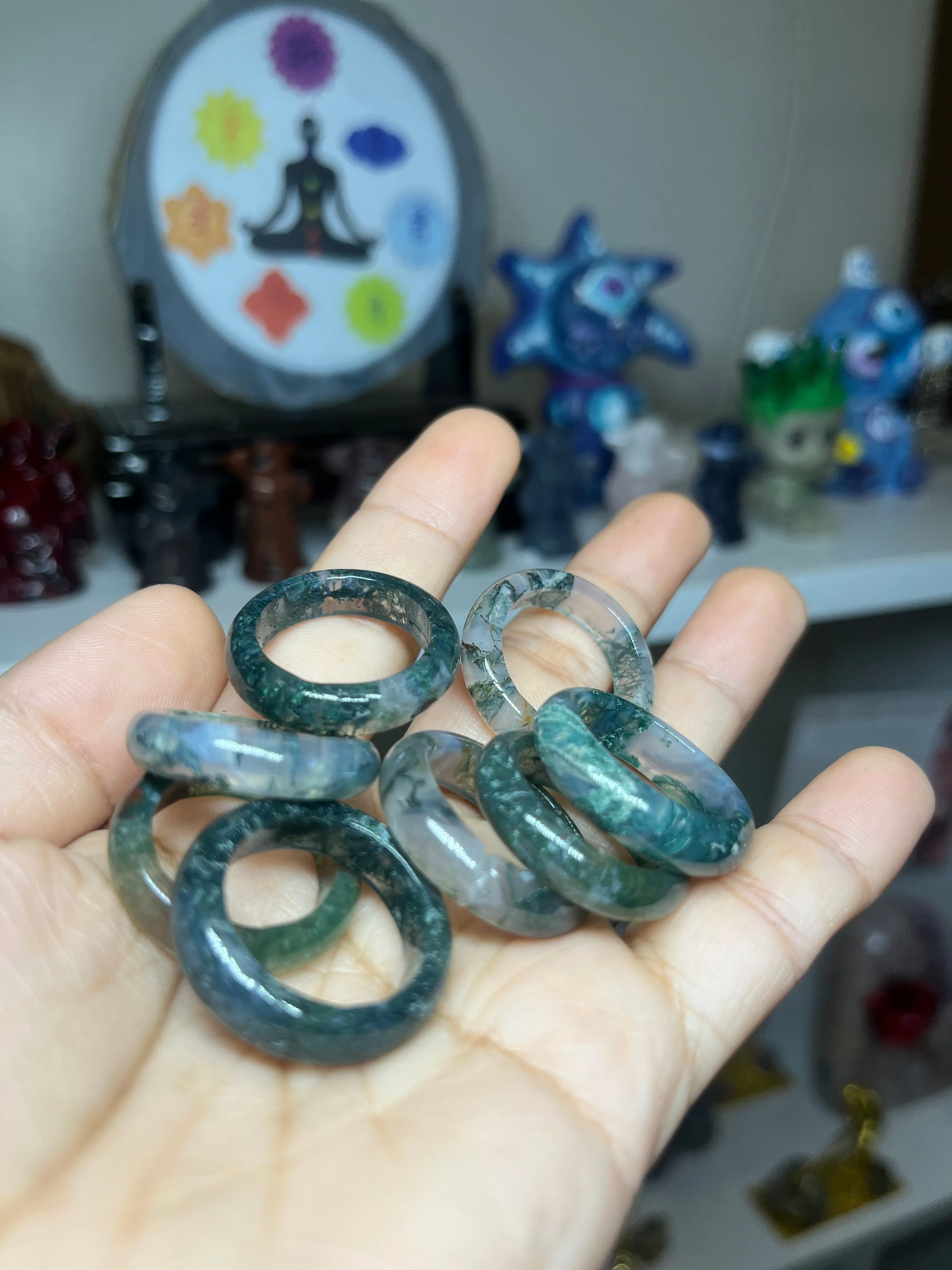 Solid Gemstone Ring