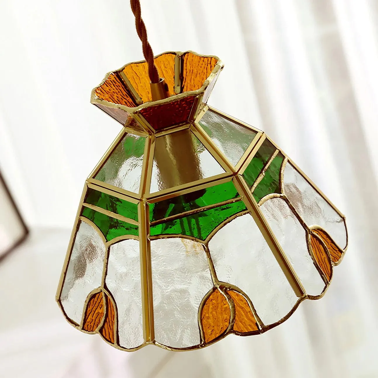 Stained Glass Pendant Lamp