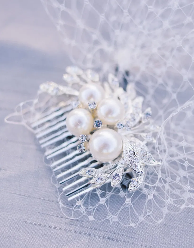 wedding hair comb - JOLEE