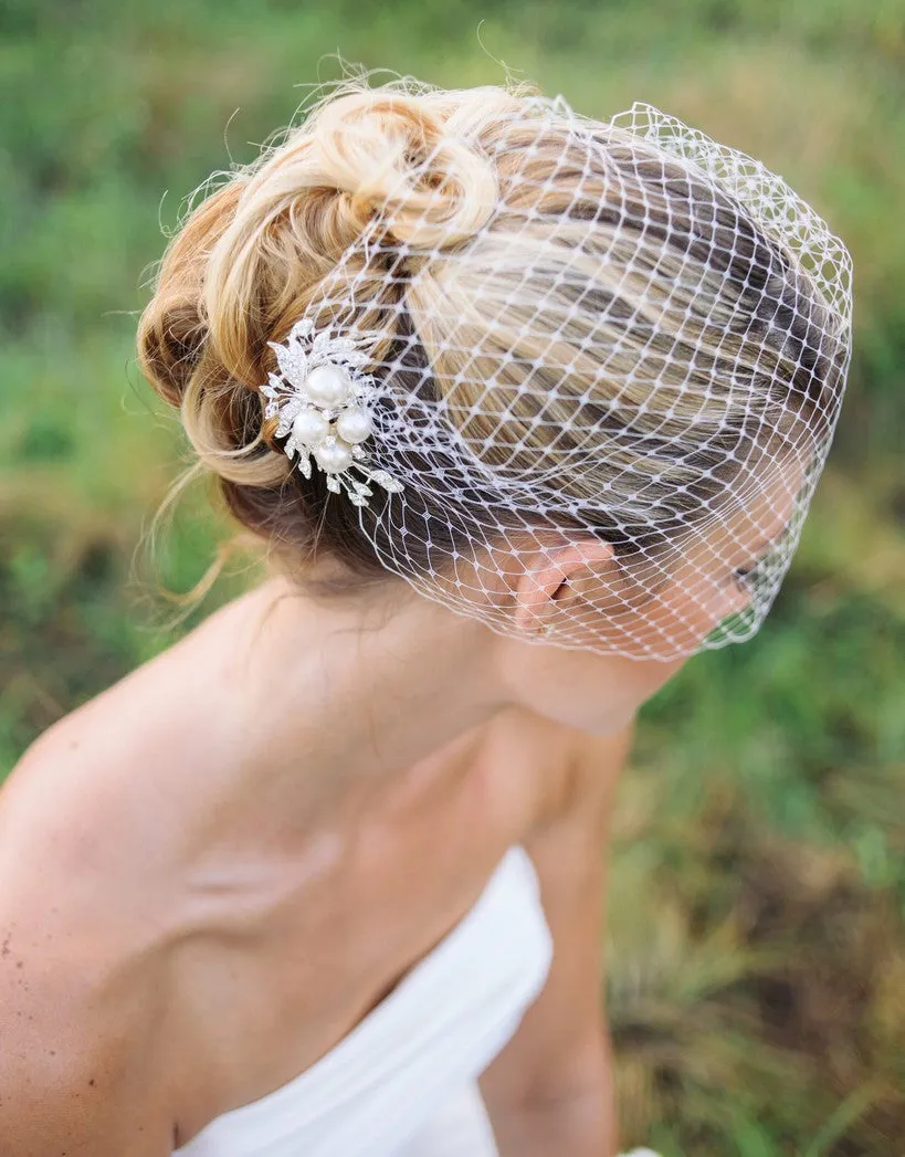 wedding hair comb - JOLEE