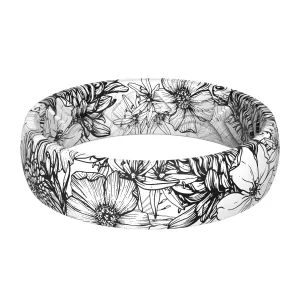 Women's Printed Harmony 5 - Silicone Ring