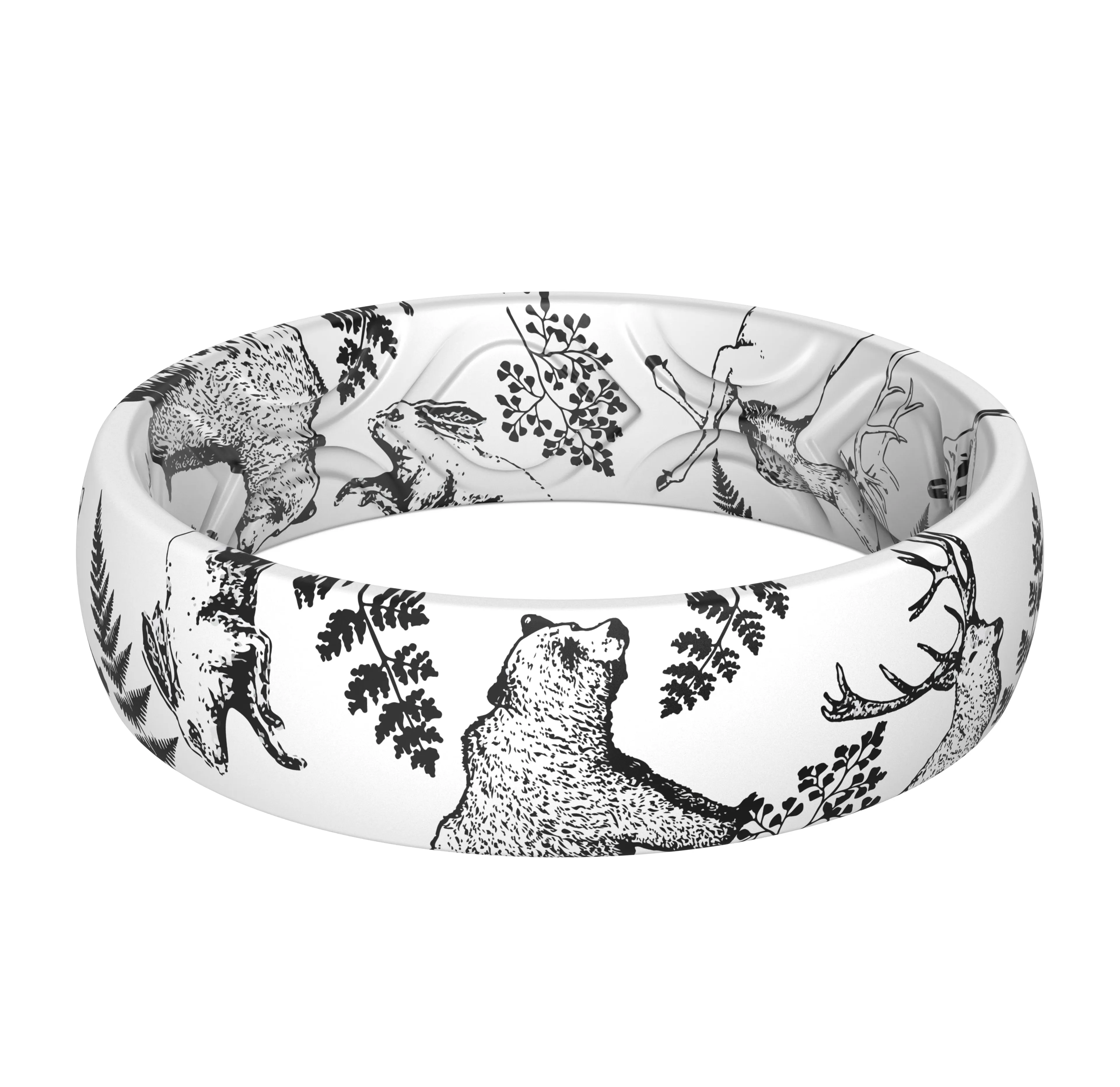 Women's Printed Harmony 5 - Silicone Ring