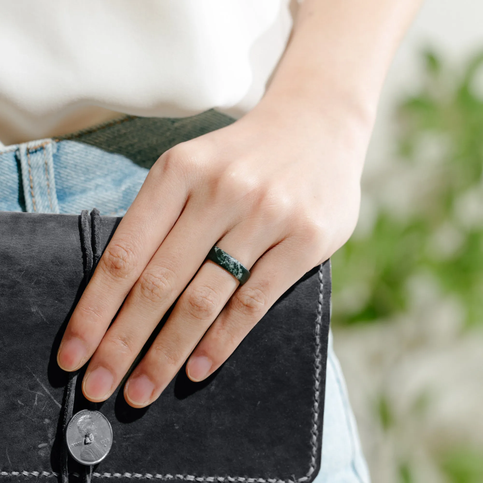 Women's Printed Harmony 5 - Silicone Ring