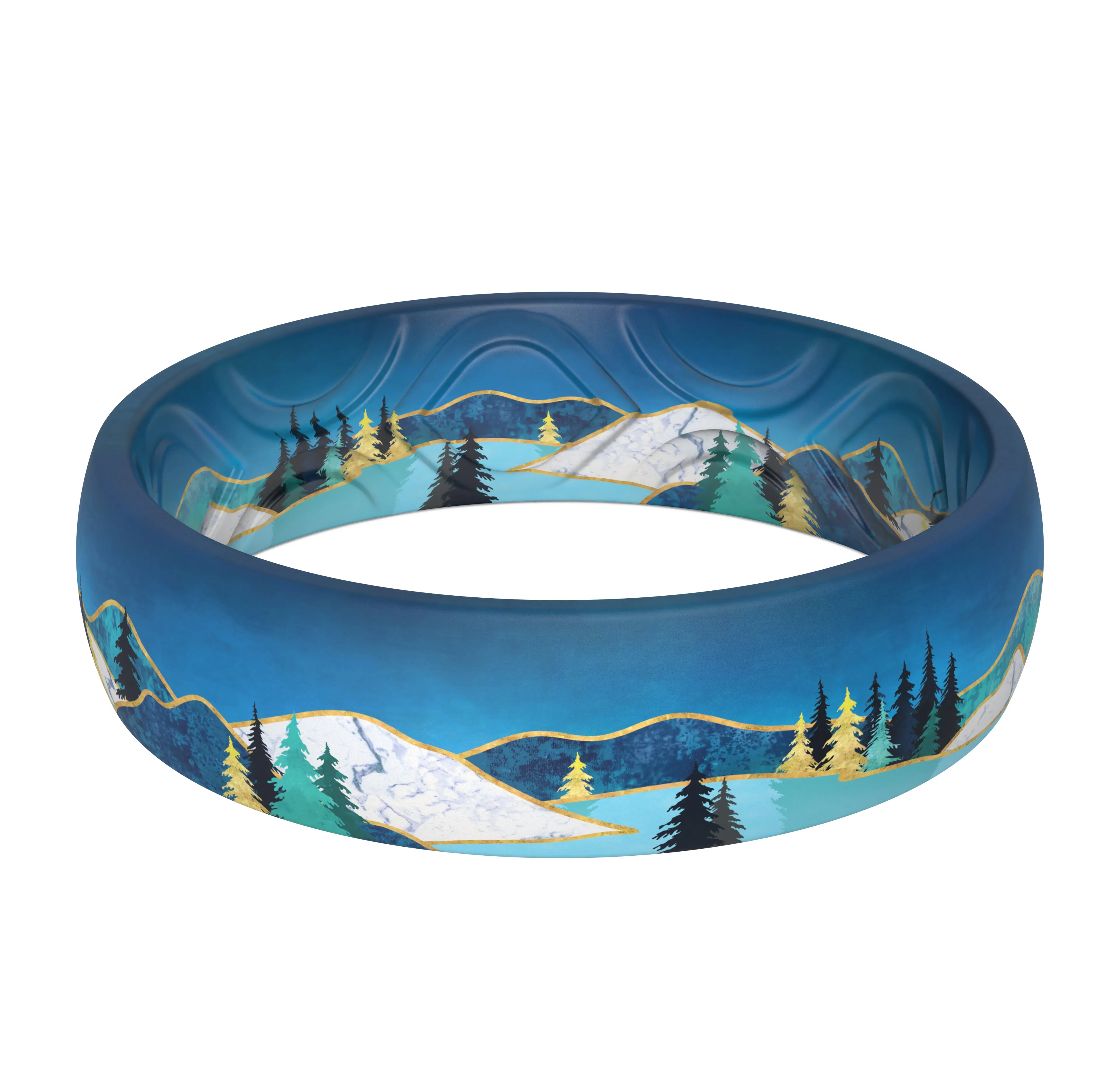 Women's Printed Harmony 5 - Silicone Ring