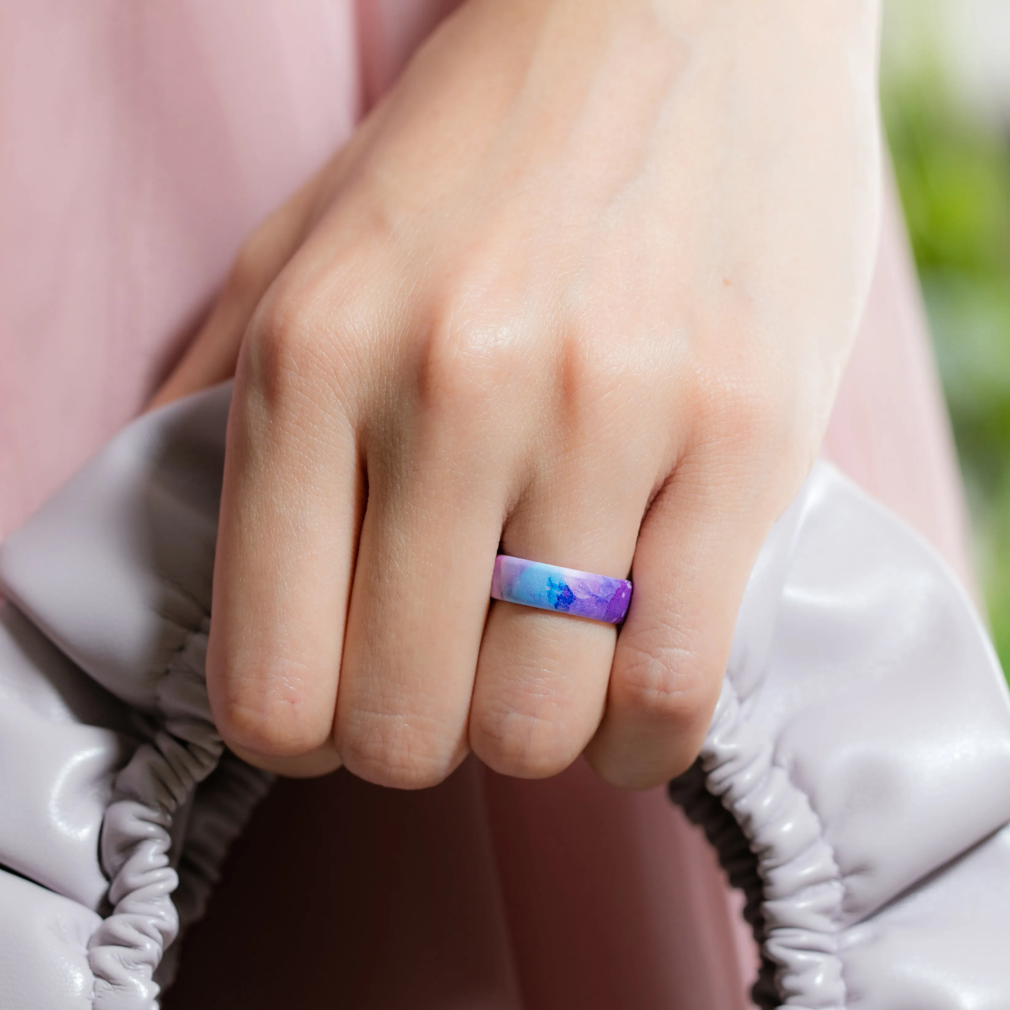 Women's Printed Harmony 6 - Silicone Ring